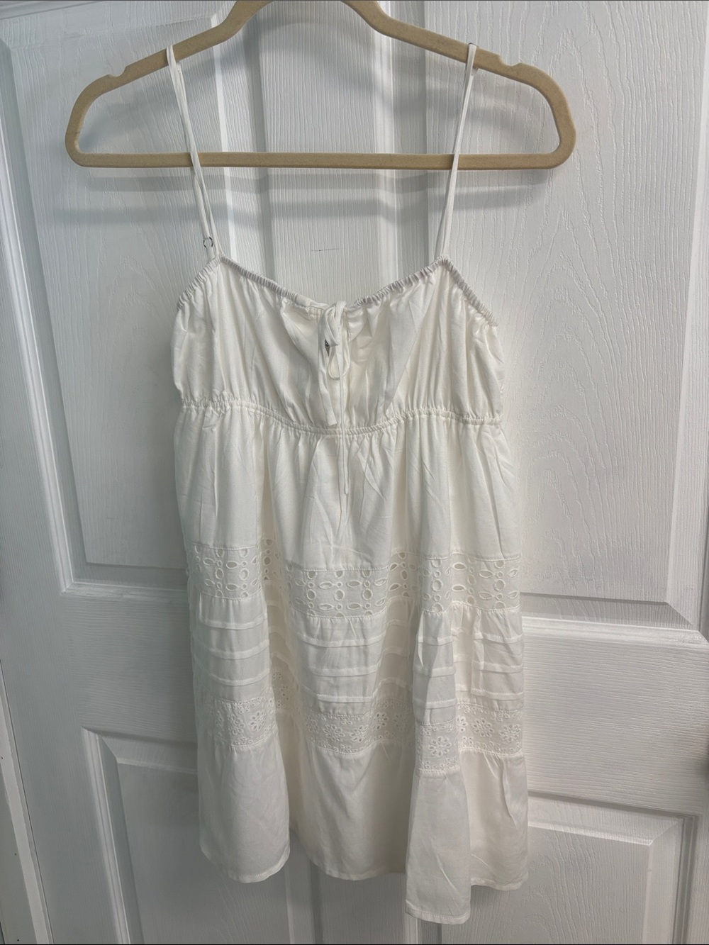 Your Favorite byPacSun White Eyelet Summer Dress
